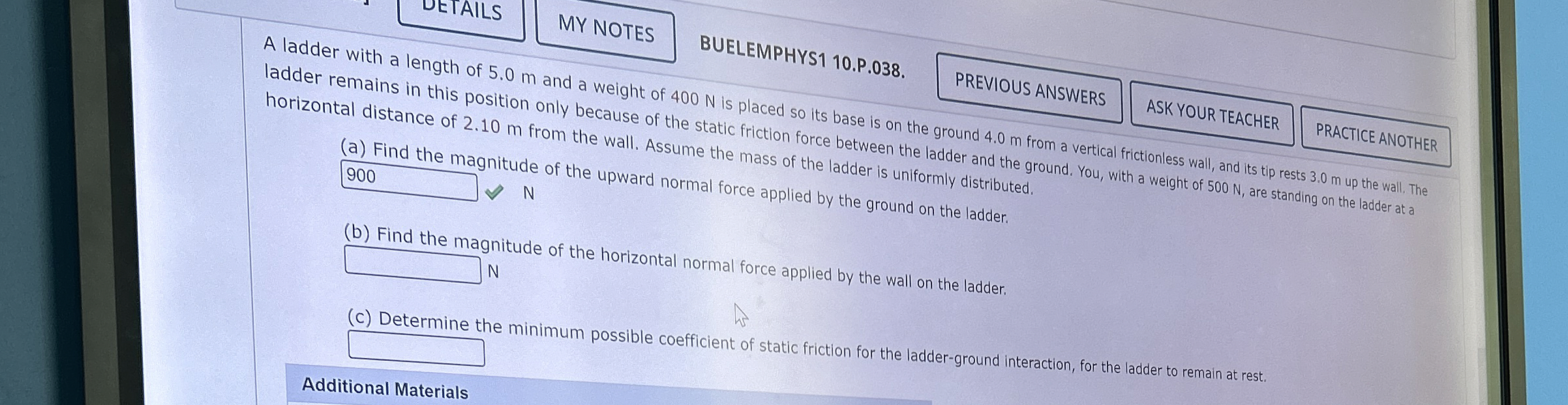 DETAILS MY NOTES BUELEMPHYS 1 1 0 . P . 0 3 8 .