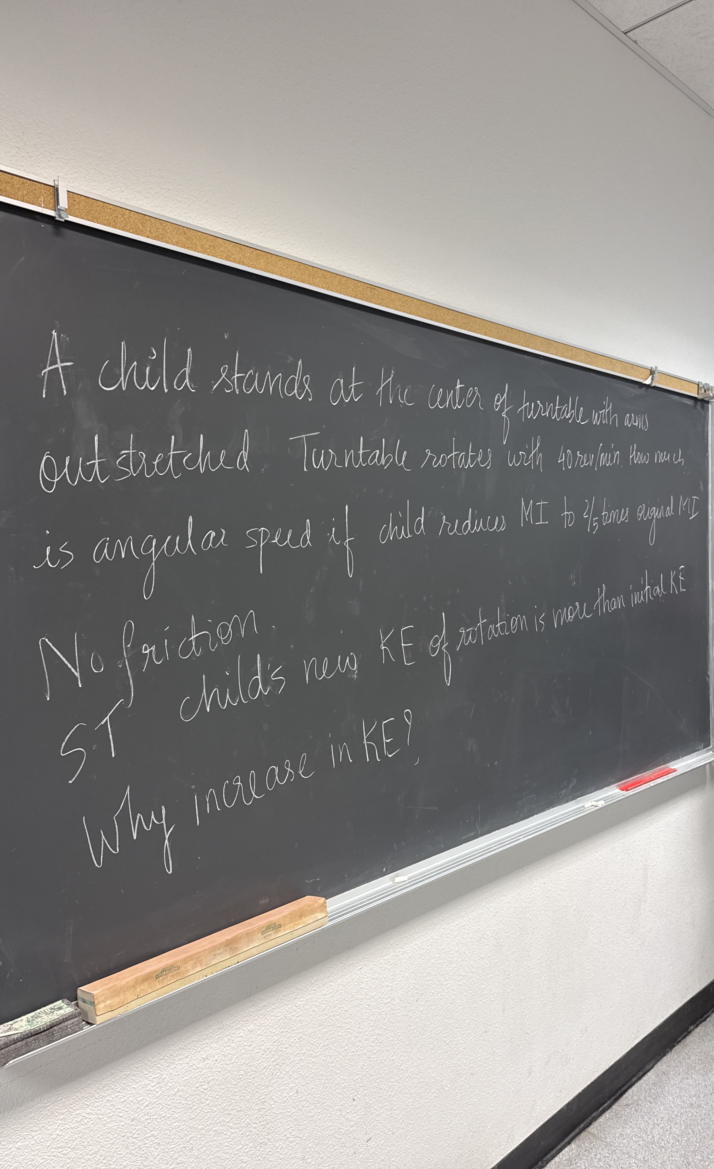 Nofriction. Why increare in KE ?