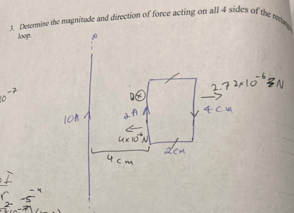 Determine the magnitude and direction of force