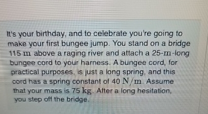 It's your birthday, and to celebrate you're going