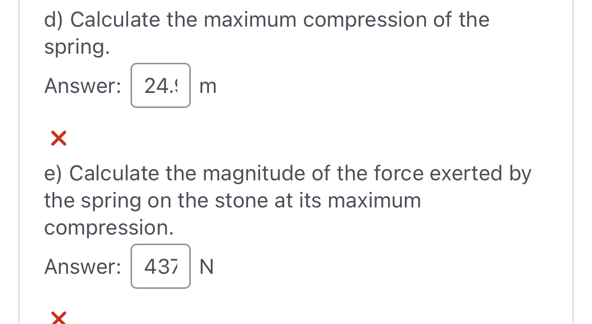 A 1 4 . 3 kg stone slides down a snow - covered