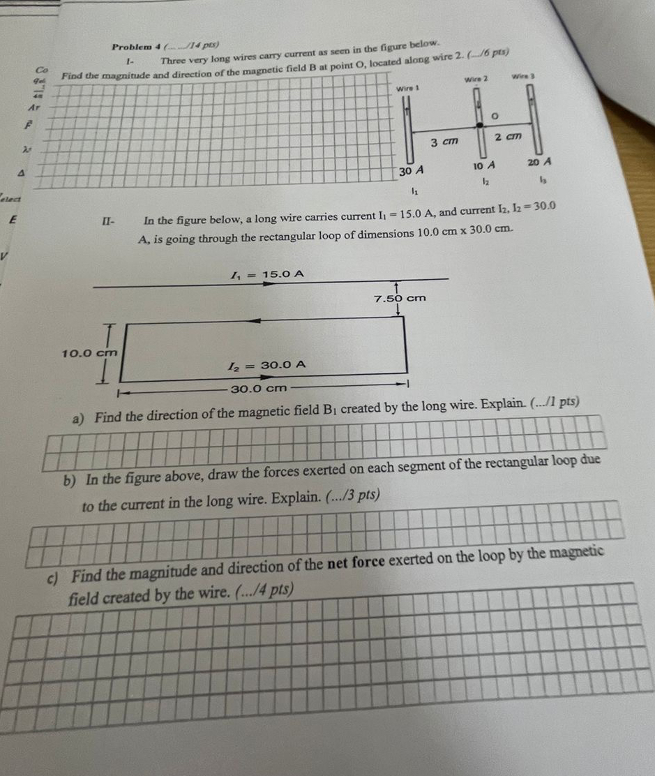 Problem 4 ( ( . . . 1 4 pos ) 1 - Three very long