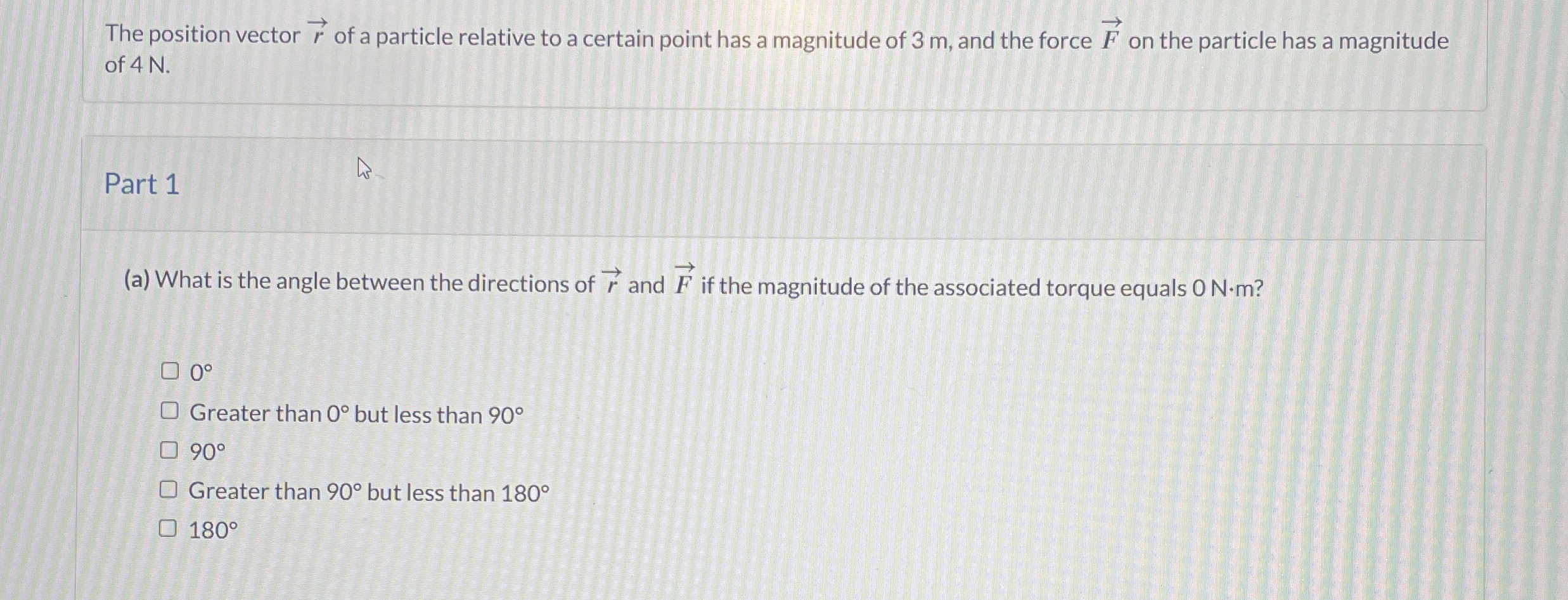 The position vector vec ( r ) of a particle