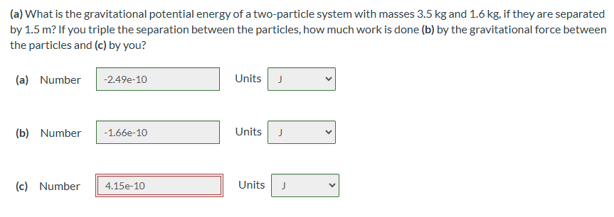 ( a ) What is the gravitational potential energy