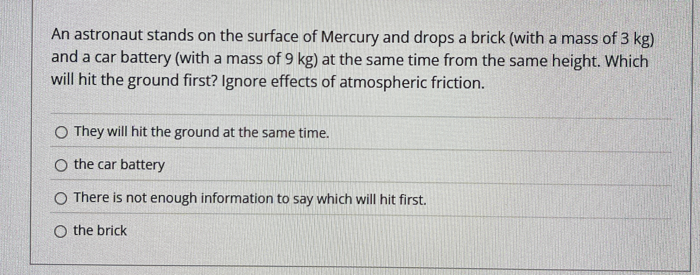 An astronaut stands on the surface of Mercury and