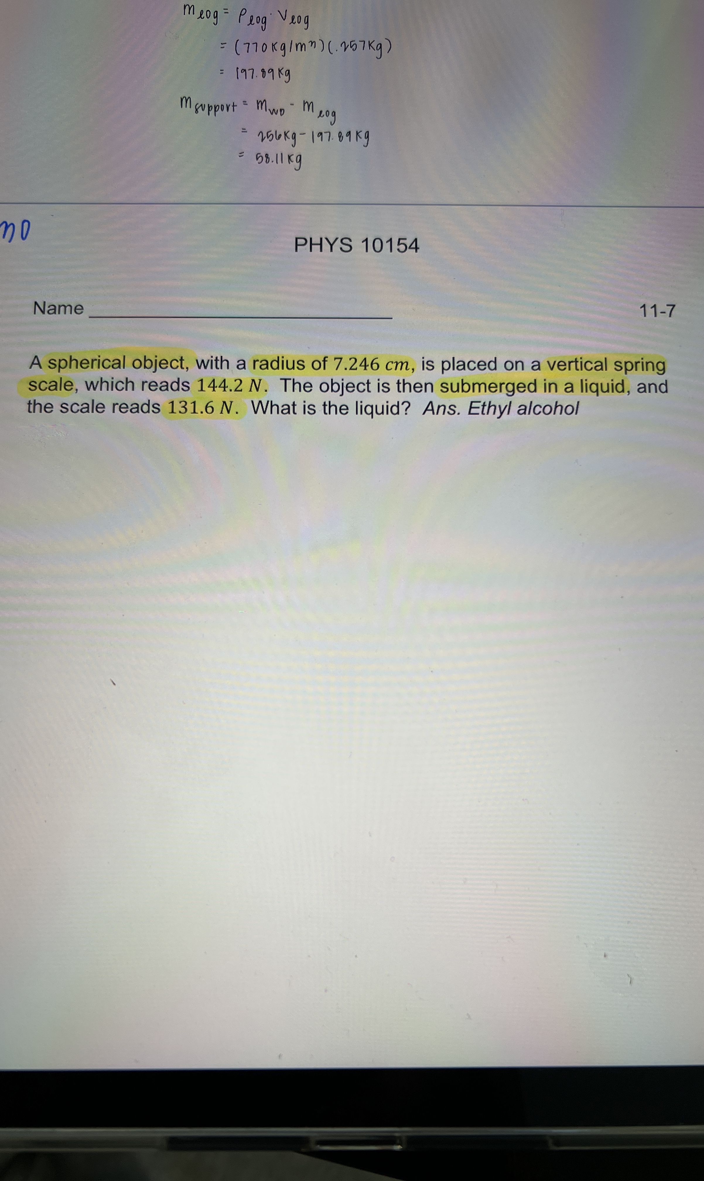 m l o g = l o g * v l o g = ( 7 7 0 k g m n ) ( .