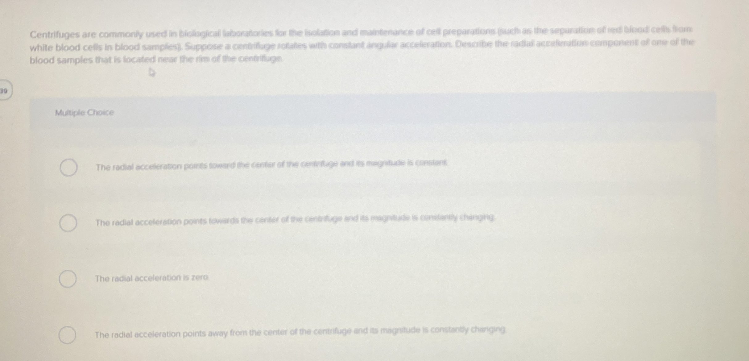 white blood cells in blood samples ) . Suppose a
