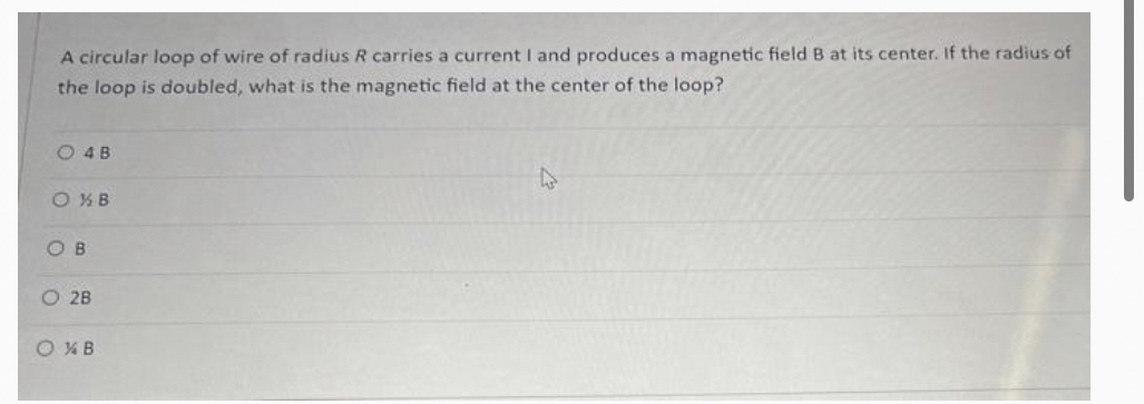 A circular loop of wire of radius R carries a