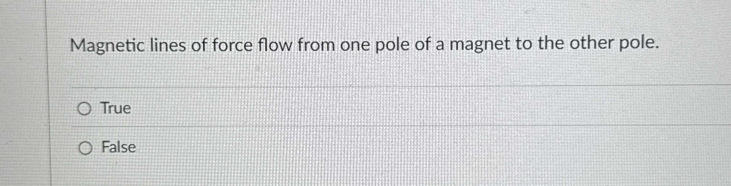 Lightning bolts occur only between the earth and