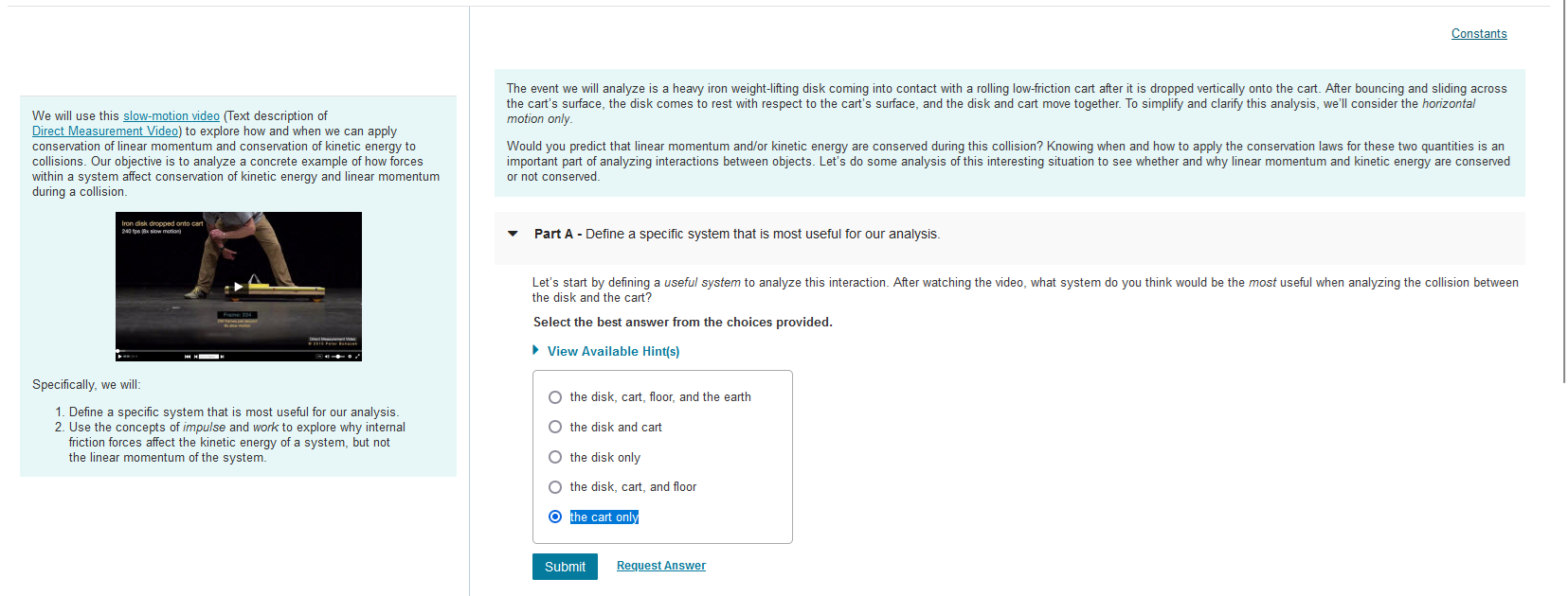 Diract Measurement Videol to explore how and when