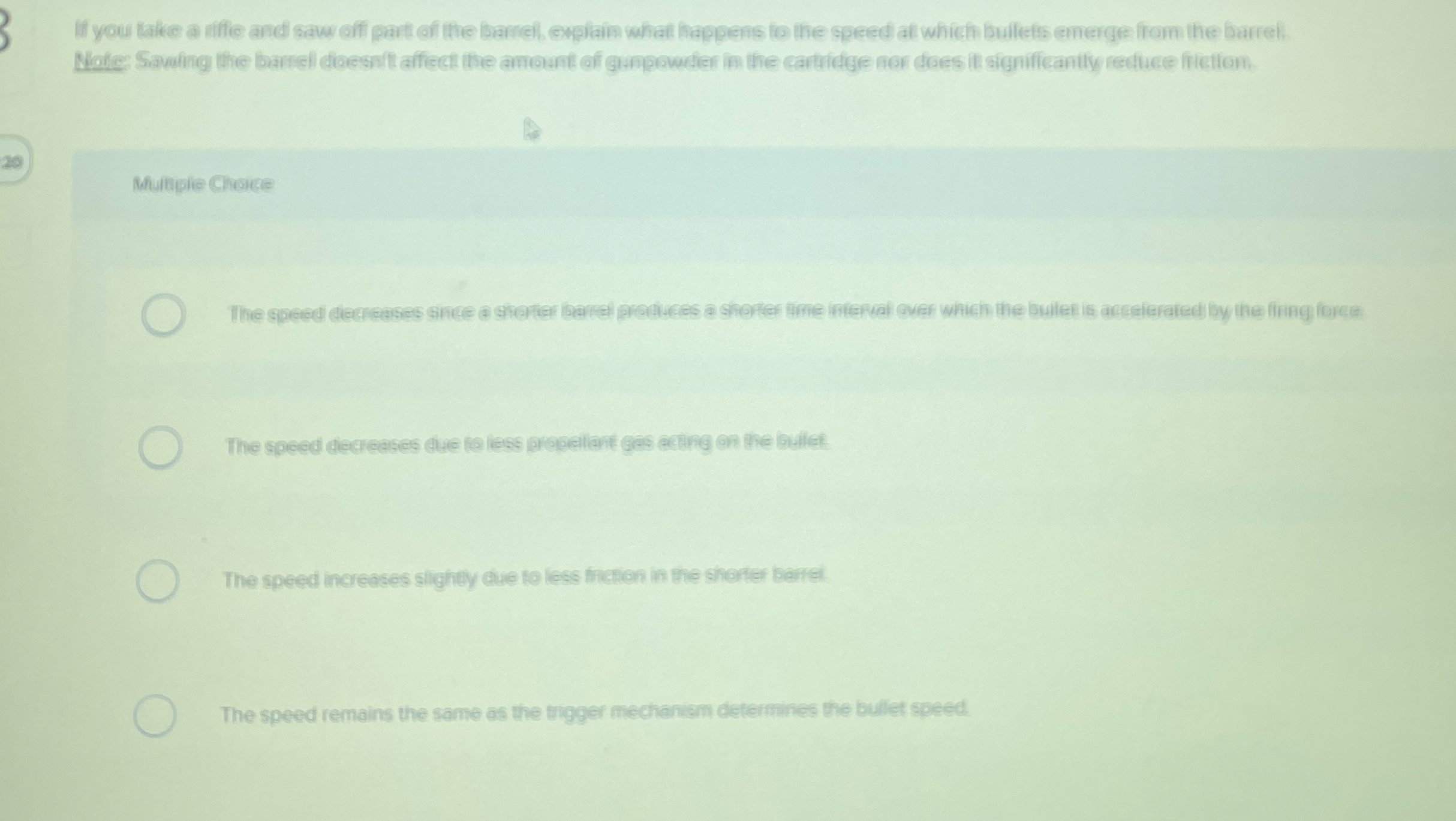 If you take a iffe and saw off part of the