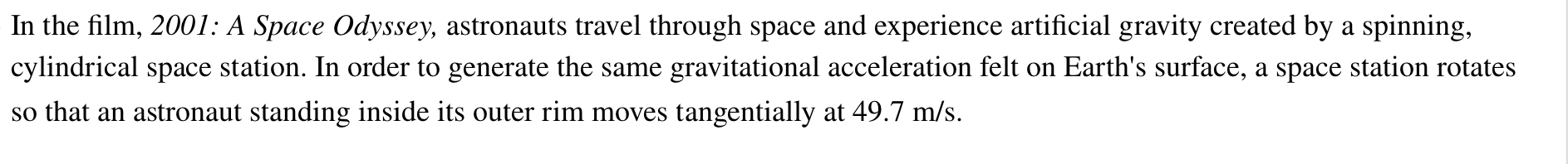 In the film, 2 0 0 1 : A Space Odyssey,