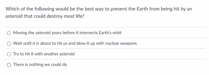 Which of the following would be the best way to