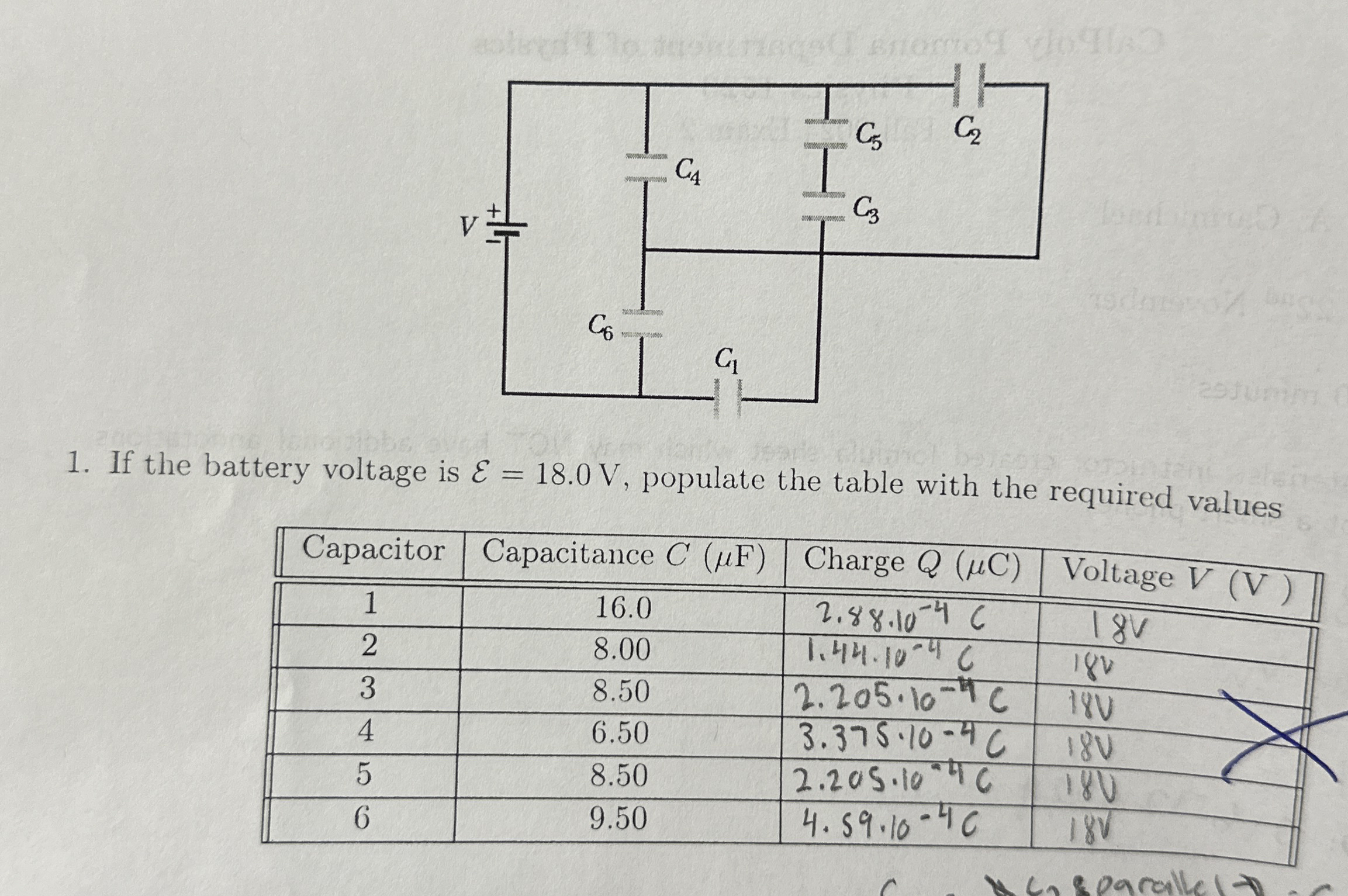 If the battery voltage is E = 1 8 . 0 V ,