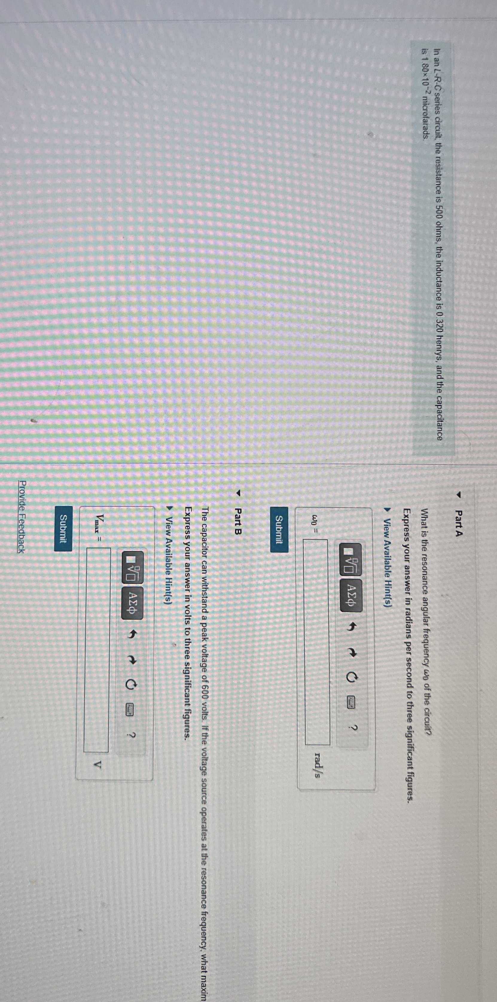 In an L - R - C series circuit, the resistance is