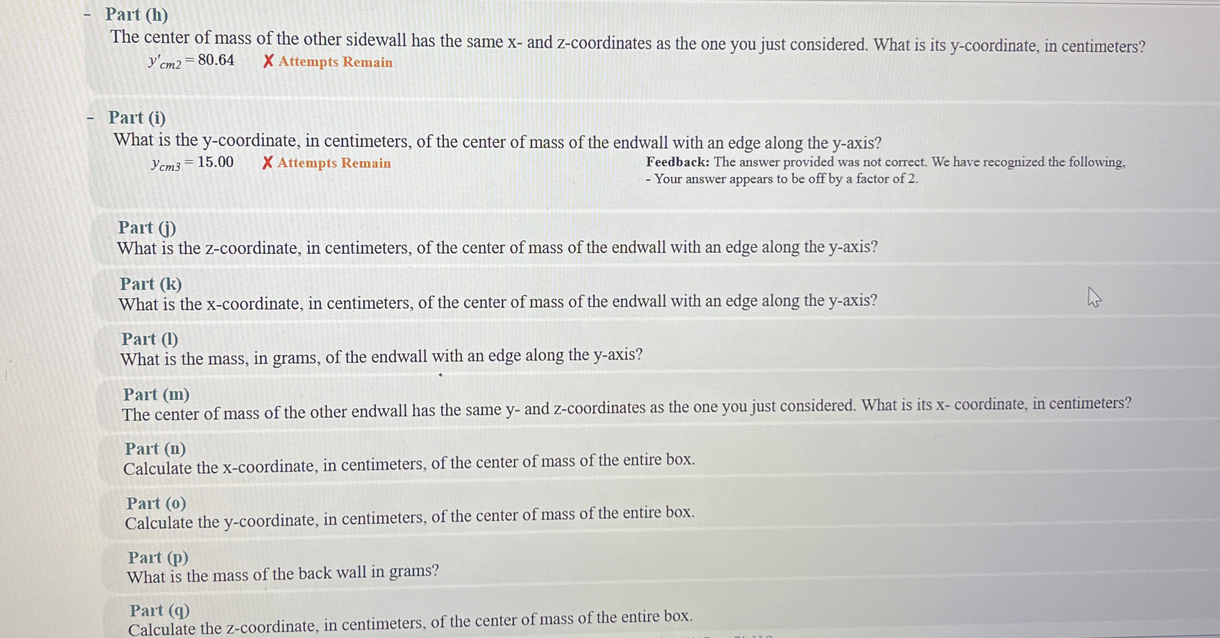 A lidless shoebox is made of five rectangular