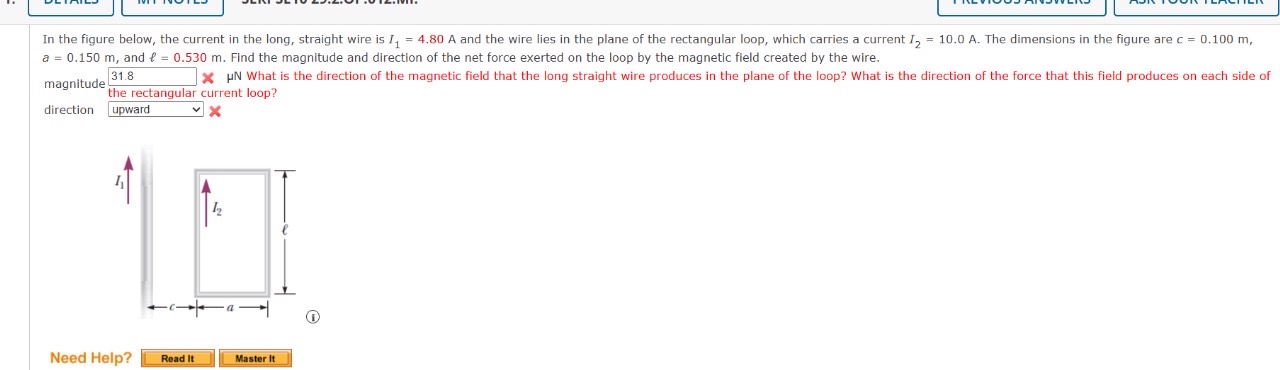 a = 0 . 1 5 0 m , and l = 0 . 5 3 0 m . Find the