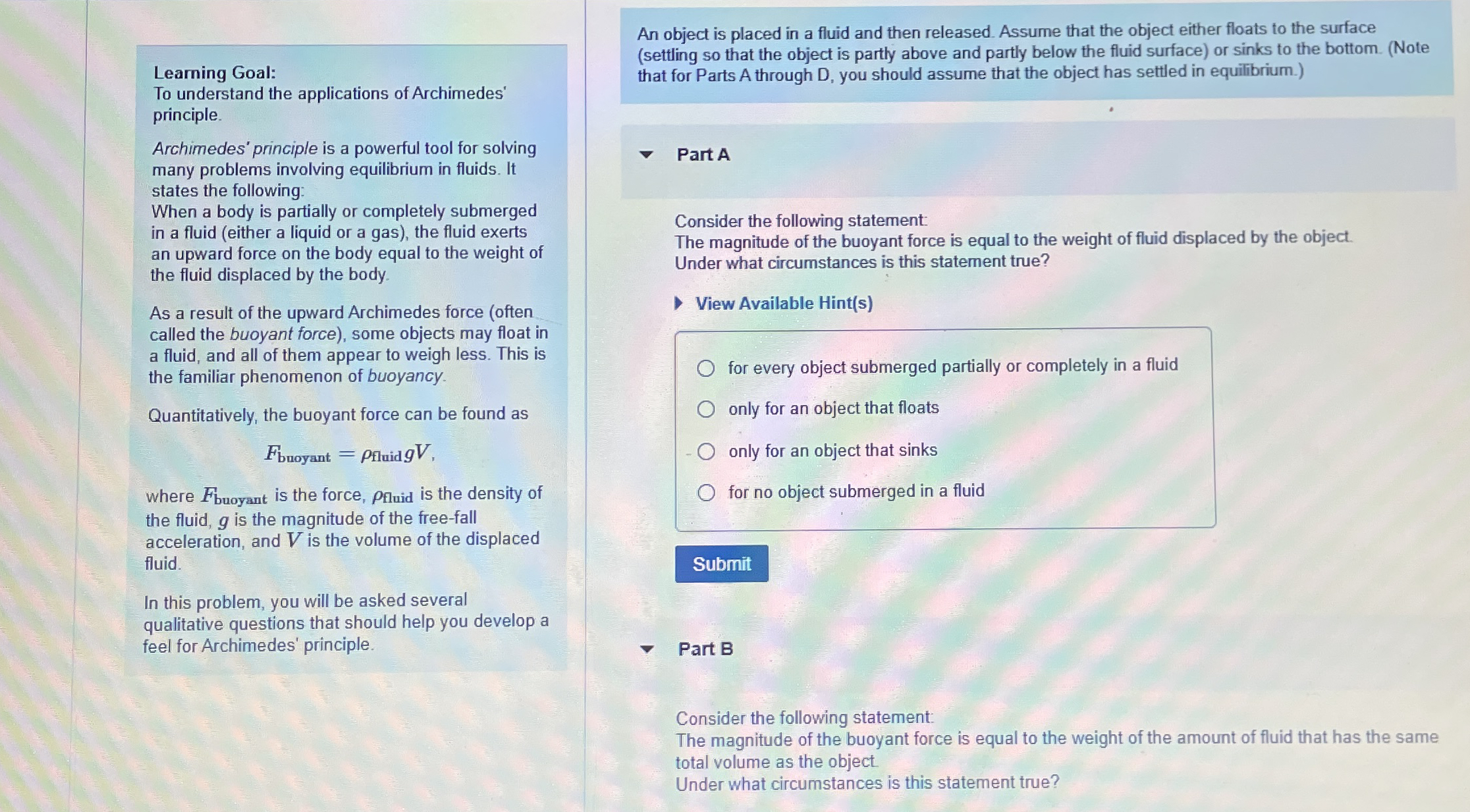Learning Goal: To understand the applications of