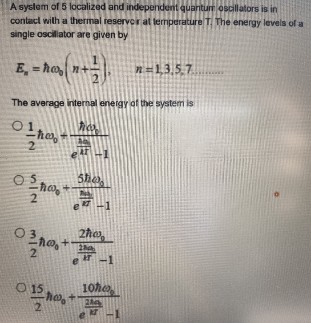 A system of 5 localized and independent quantum