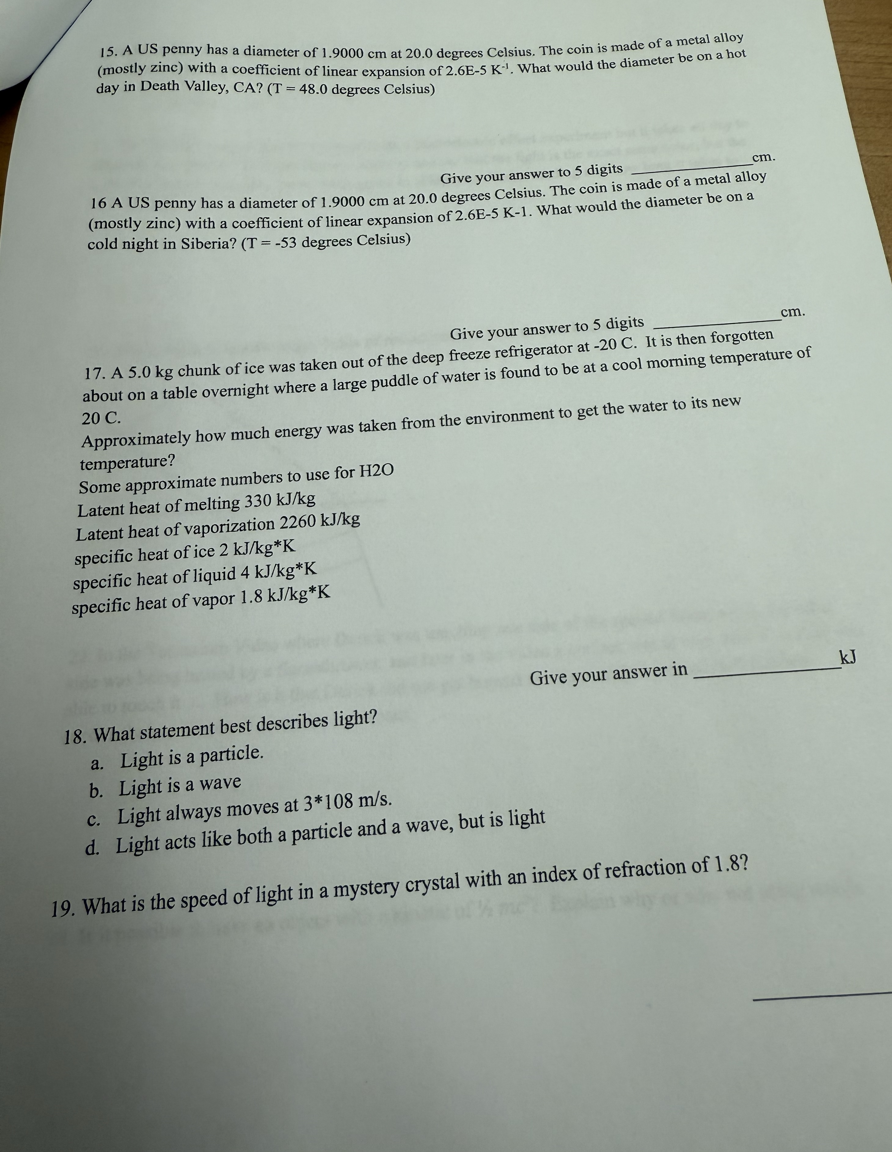 A US penny has a diameter of 1 . 9 0 0 0 cm at 2