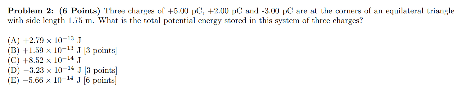 Problem 1 : ( 6 Points ) For the circuit below,