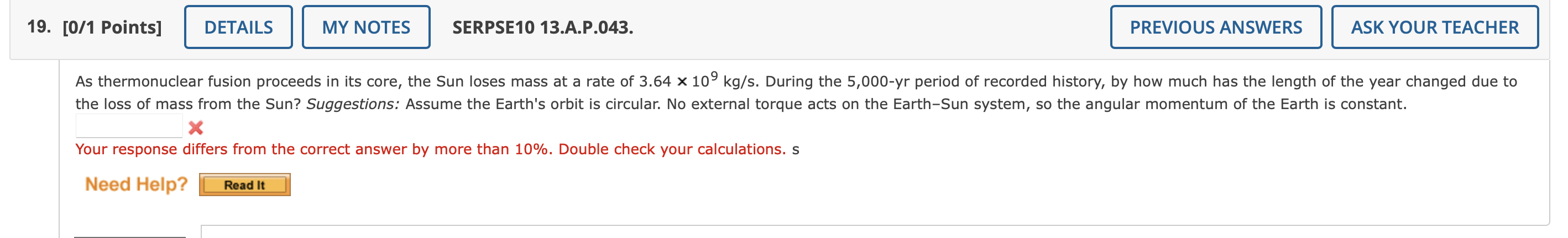 As thermonuclear fusion proceeds in its core, the