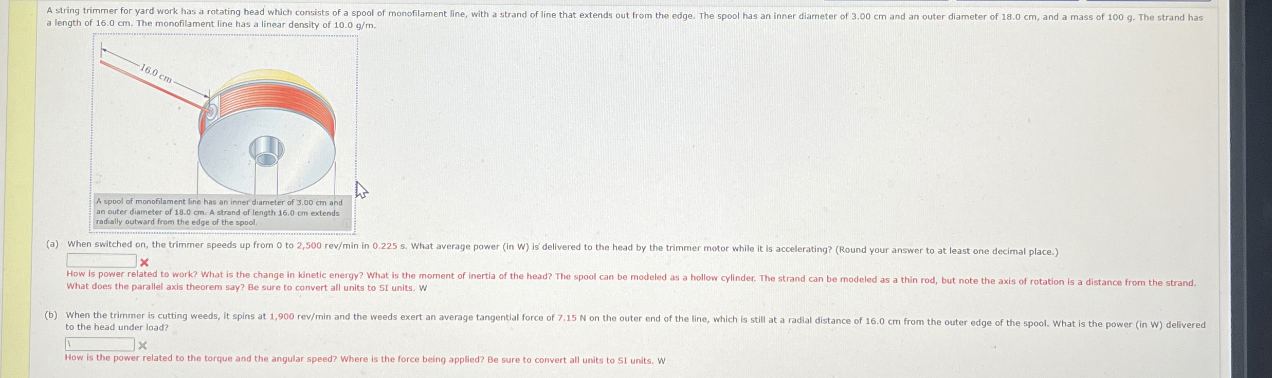 a length of 1 6 . 0 cm . The monofilament line