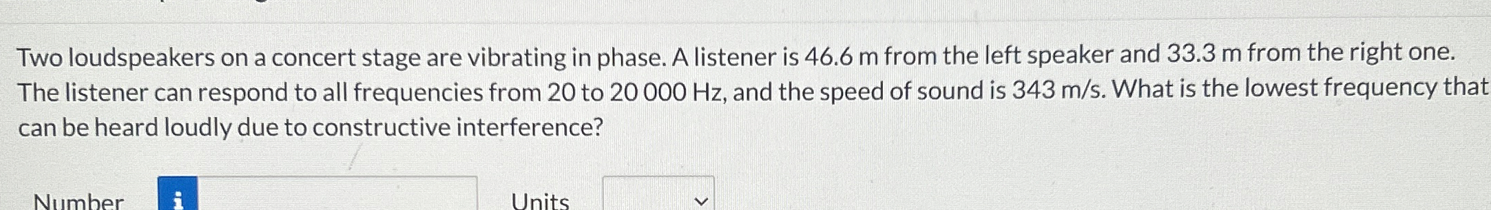 Two loudspeakers on a concert stage are vibrating