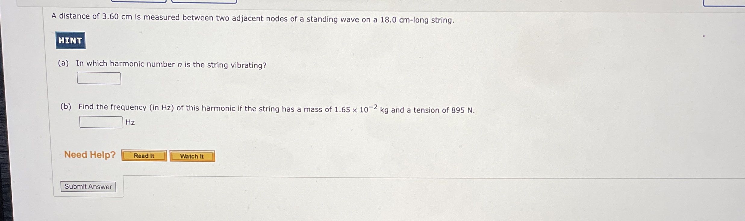 A distance of 3 . 6 0 cm is measured between two