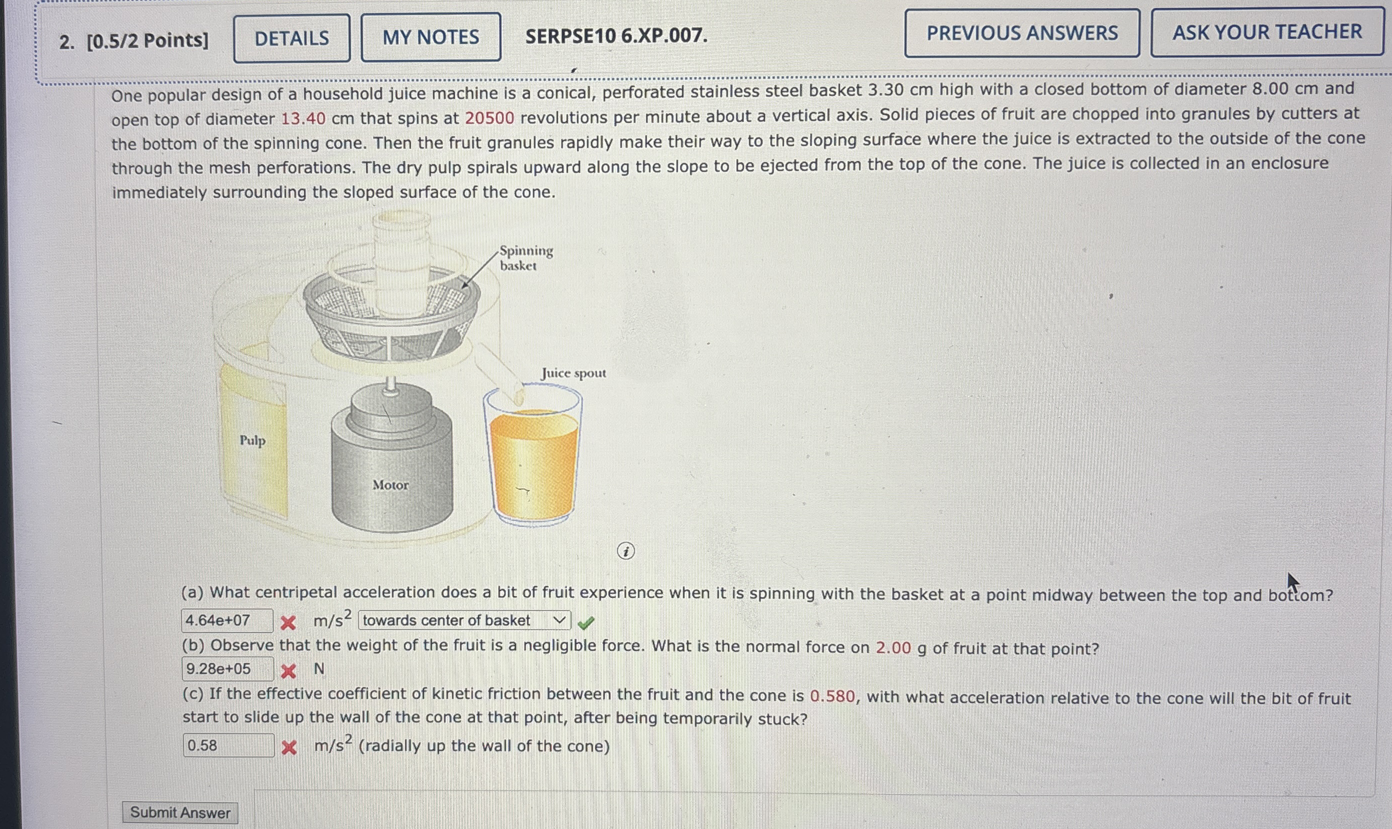 [ 0 . 5 / 2 Points ] SERPSE 1 0 6 . XP . 0 0 7 .