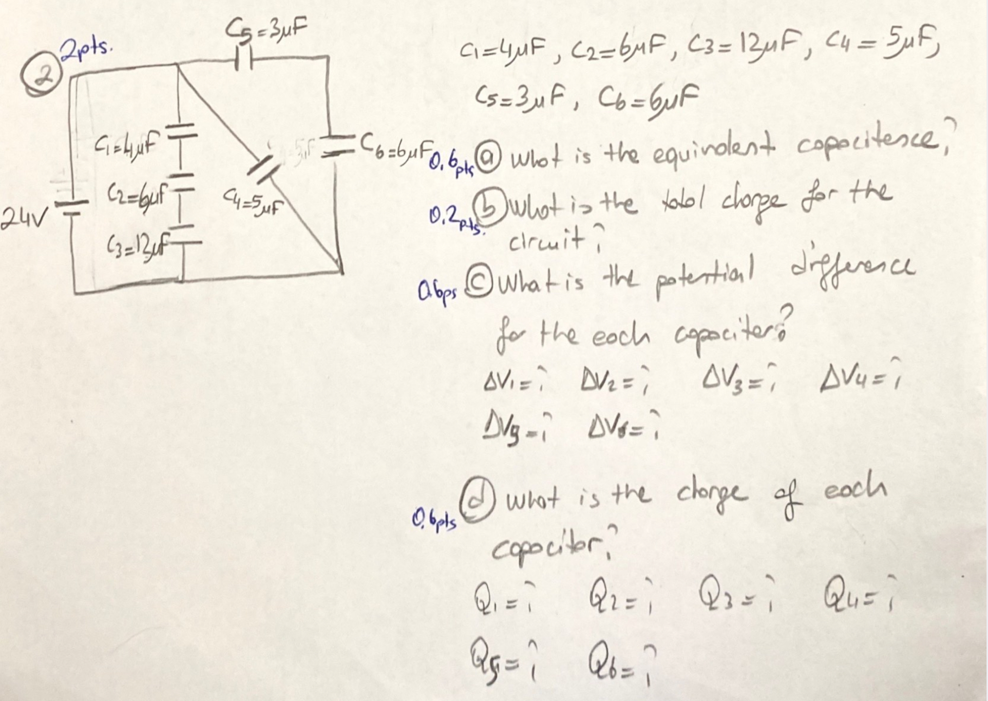 c 1 = 4 F , c 2 = 6 F , c 3 = 1 2 F , c 4 = 5 F ,