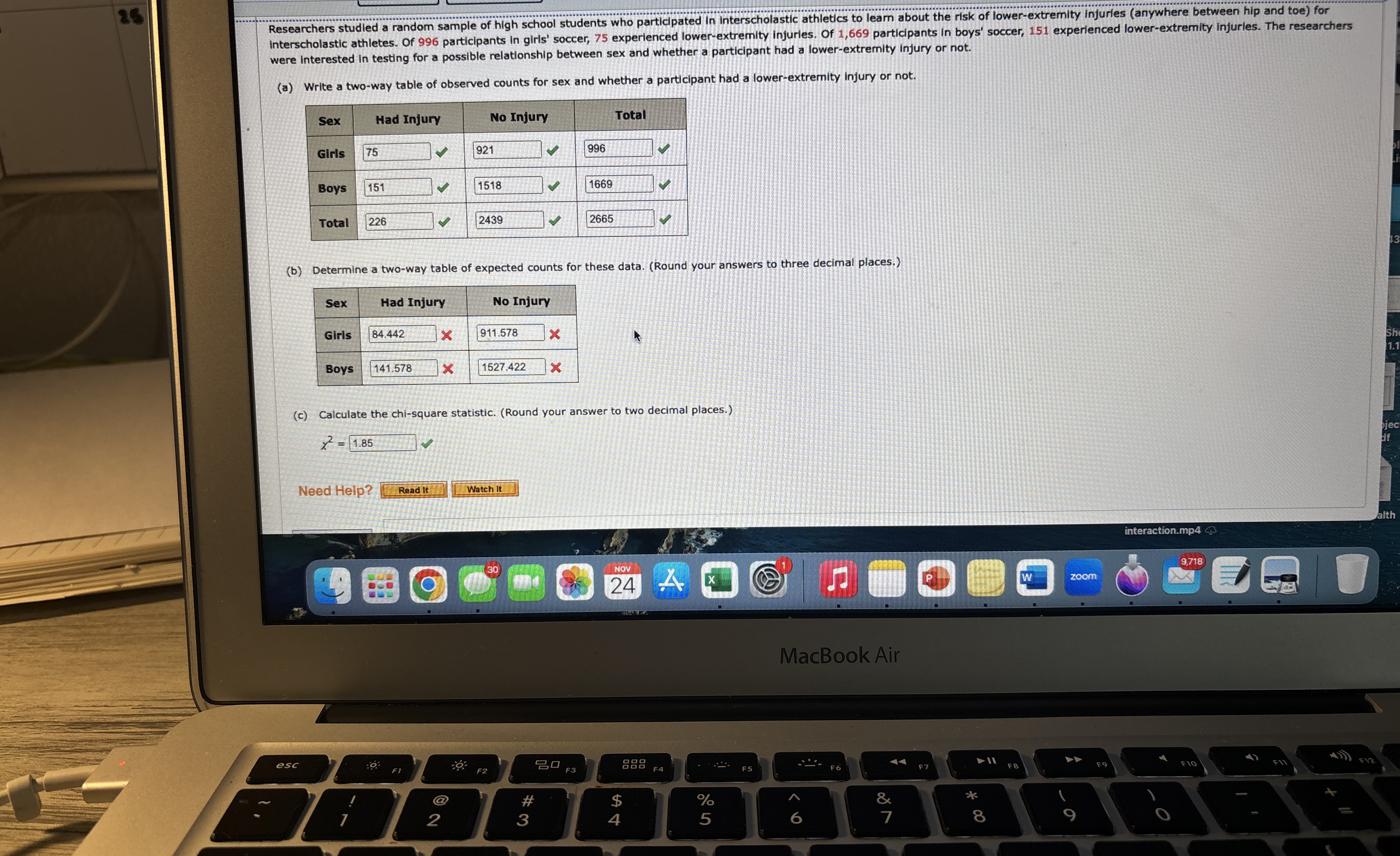 How ans why would the result be affected if a