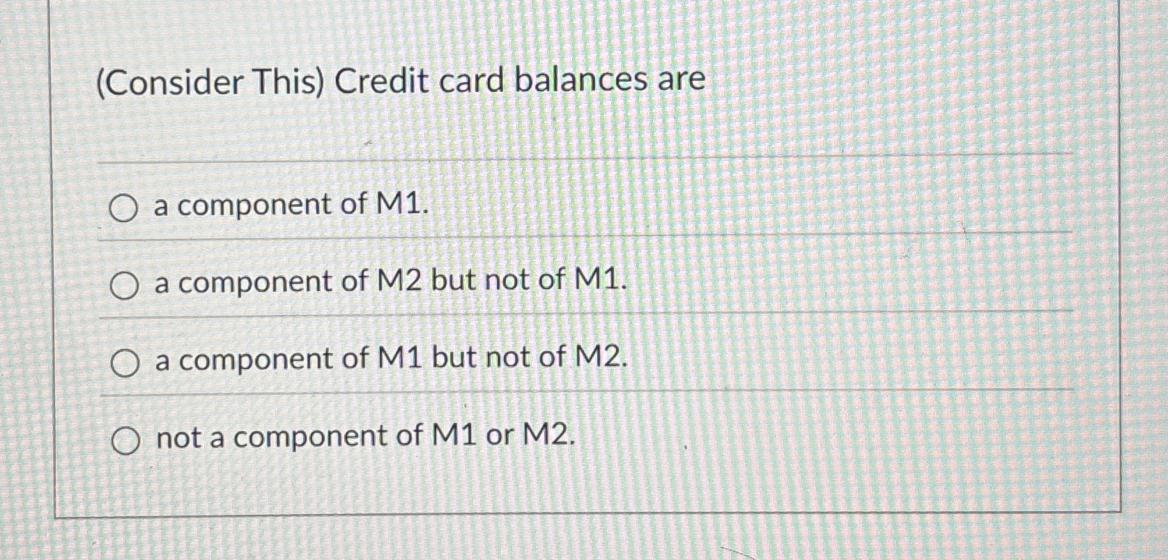 ( Consider This ) Credit card balances are a