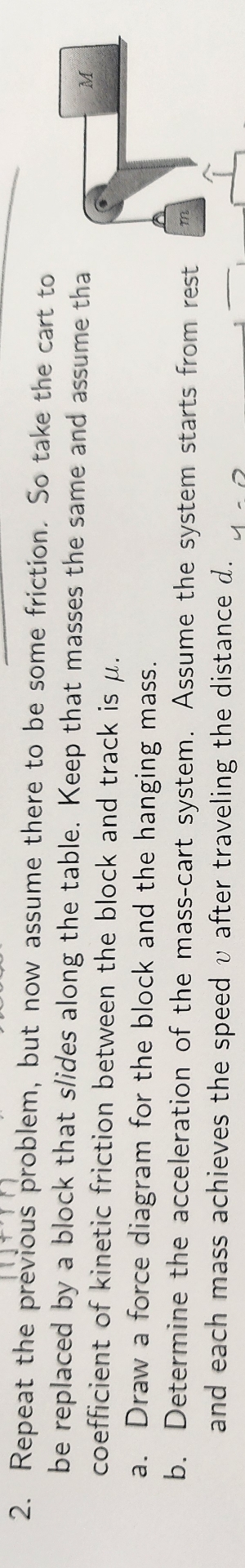 Use energy methods to solve the following