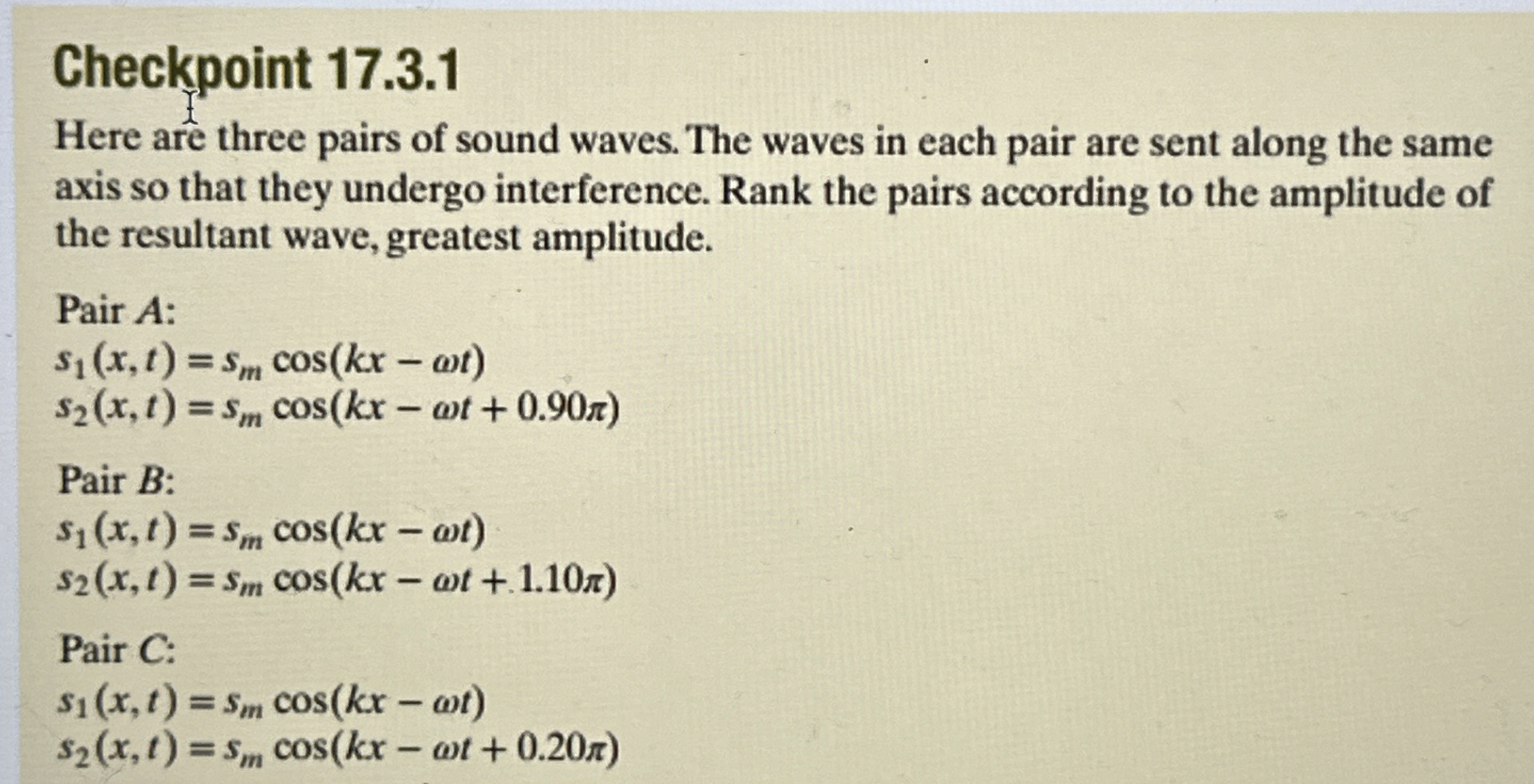 Checkpoint 1 7 . 3 . 1 Here are three pairs of