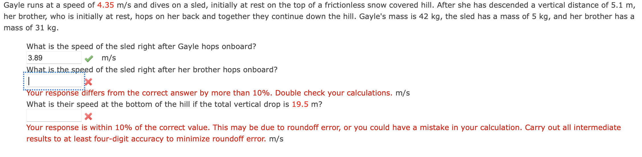 Gayle runs at a speed of \ ( 4 . 3 5 \ mathrm {