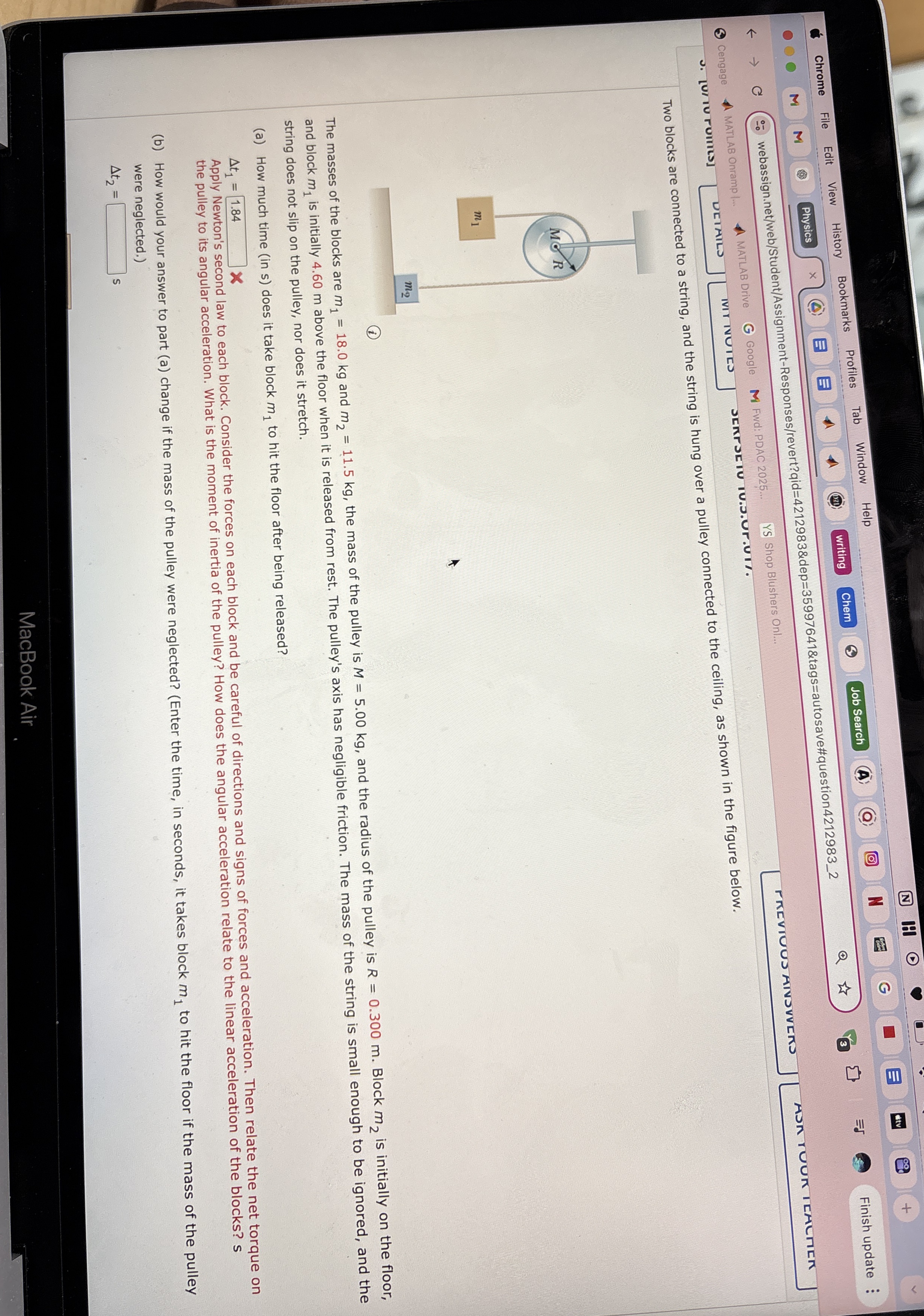 Cengage MATLAB Onramp I... MATLAB Drive Google