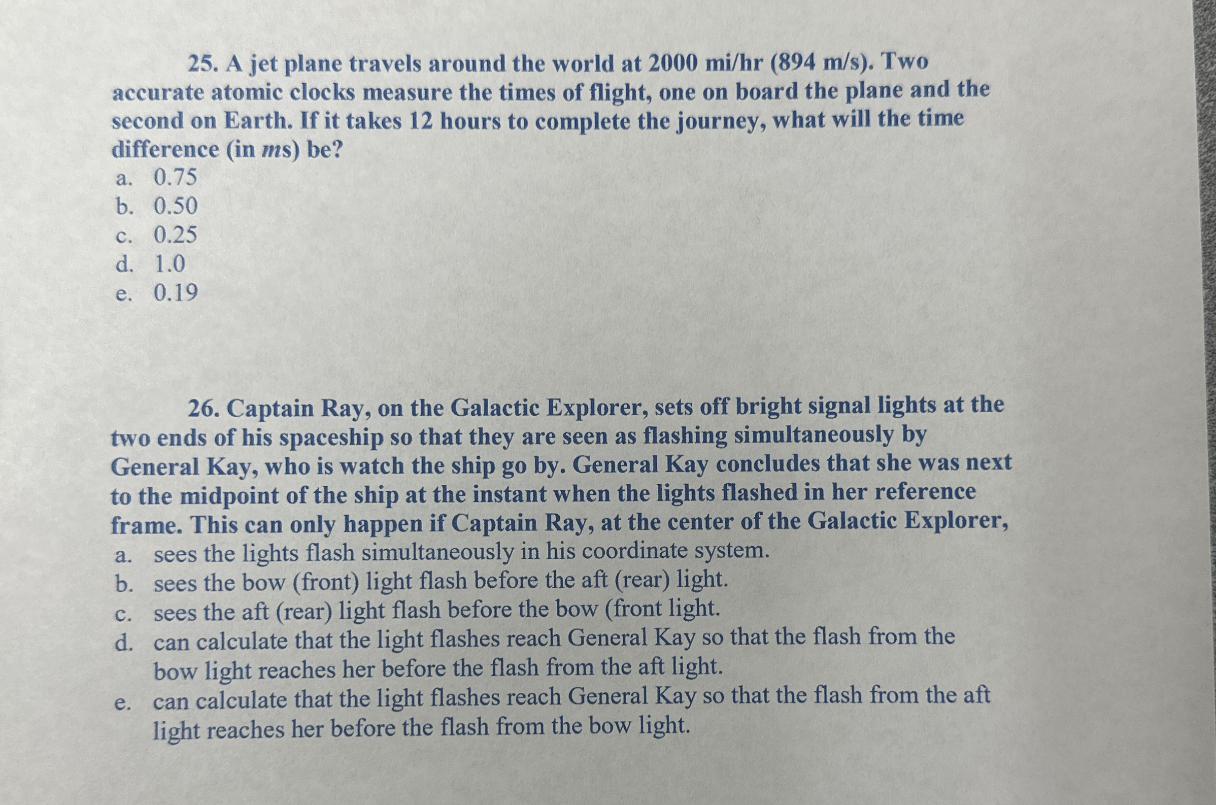 A jet plane travels around the world at 2 0 0 0 m