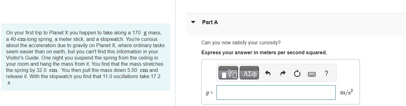 On your first trip to Planet \ ( X \ ) you happen