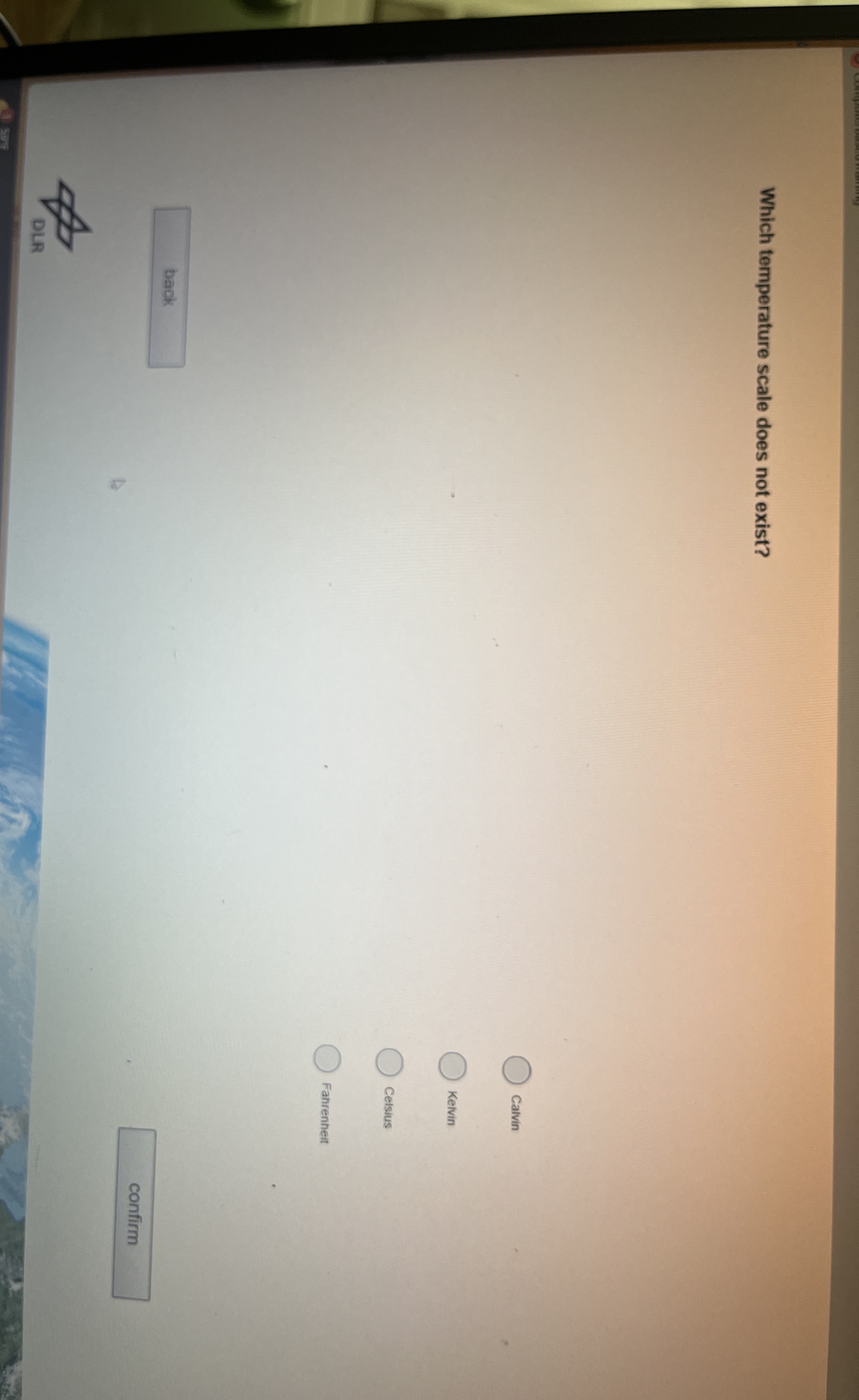 Which temperature scale does not exist?