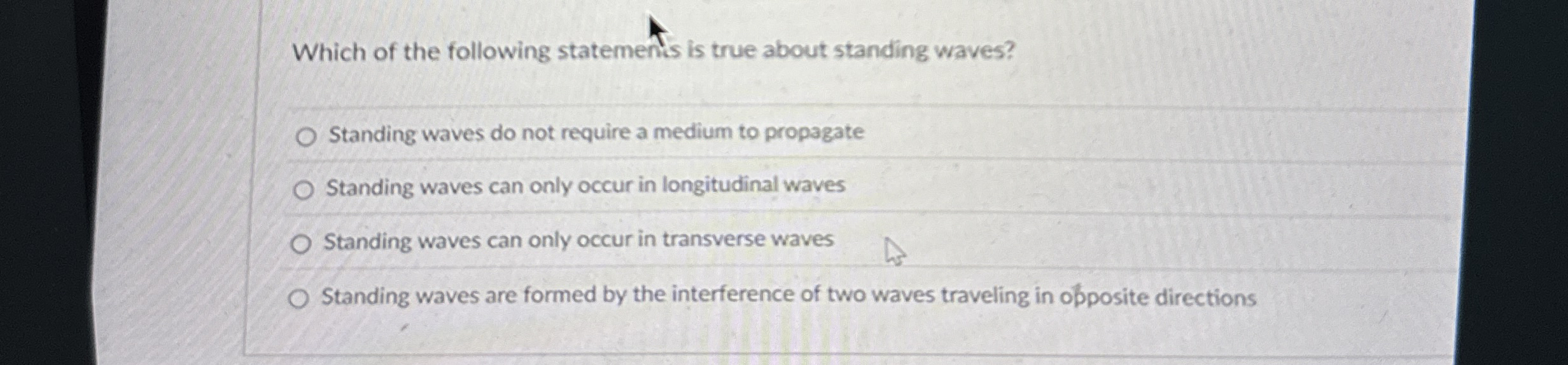 Which of the following statements is true about