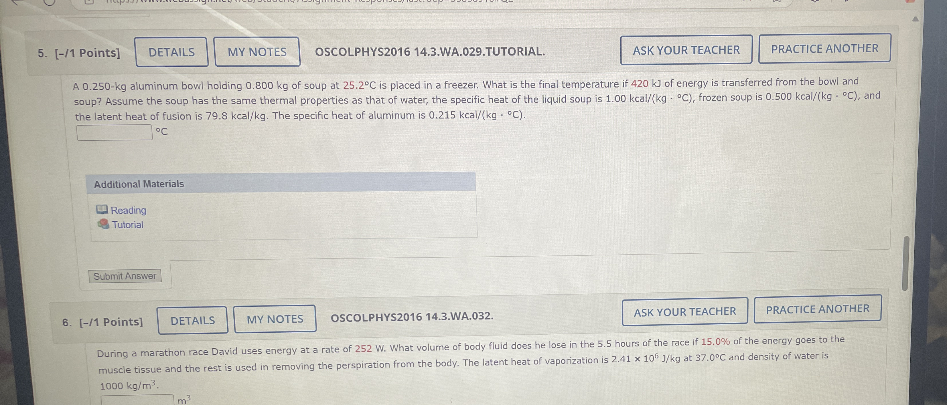 [ - / 1 Points ] OSCOLPHYS 2 0 1 6 1 4 . 3 . WA .