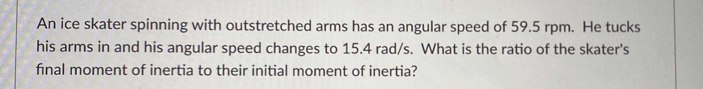 An ice skater spinning with outstretched arms has