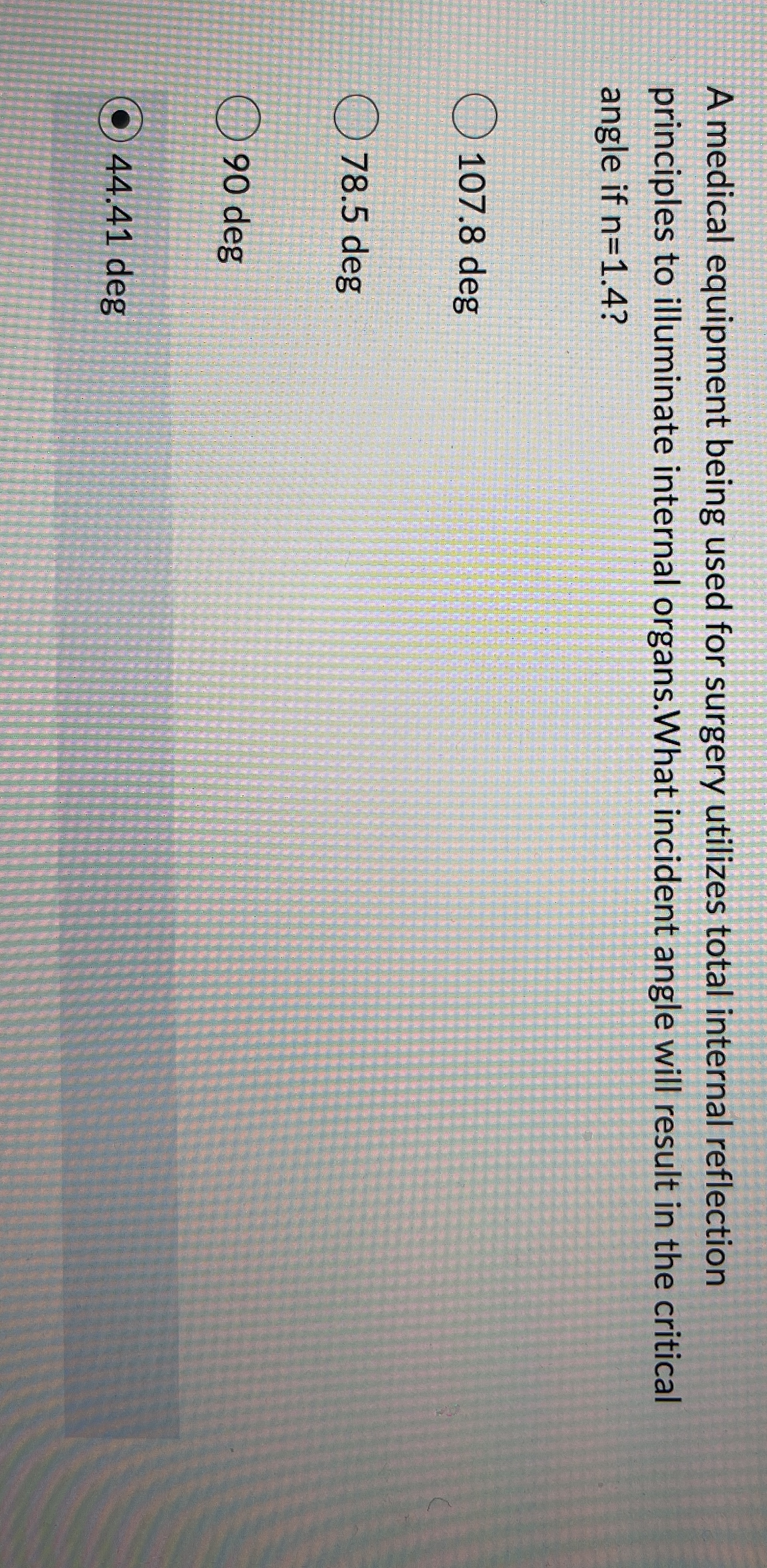 A medical equipment being used for surgery