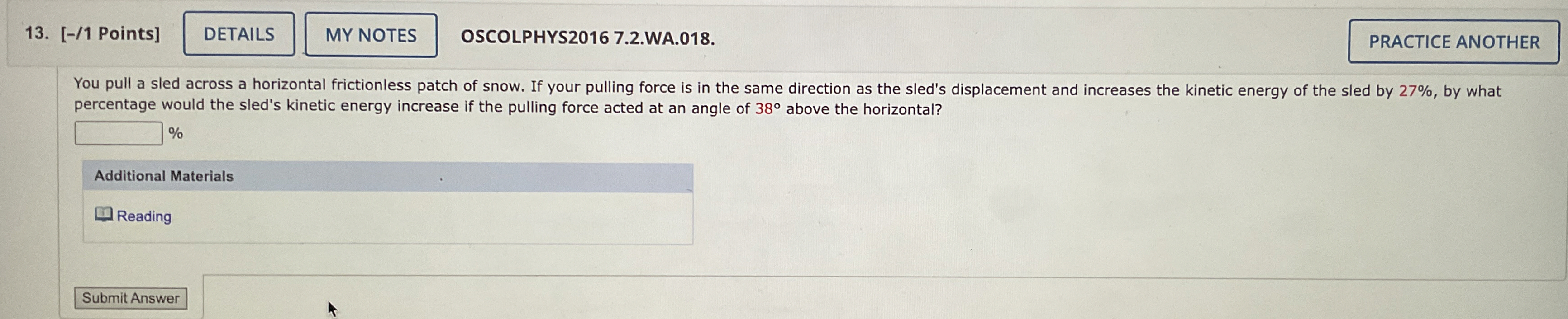 [ - / 1 Points ] OSCOLPHYS 2 0 1 6 7 . 2 . WA . 0