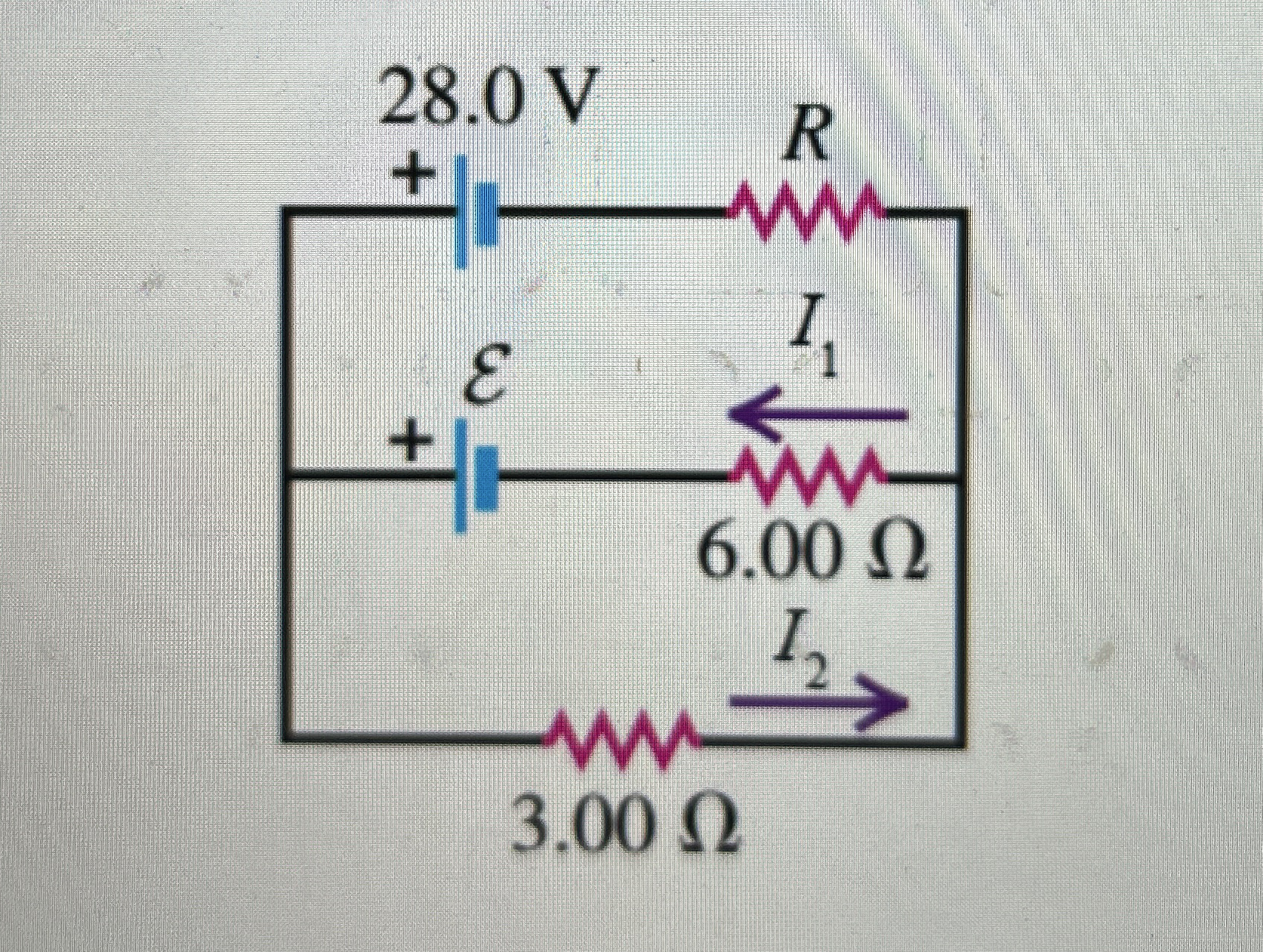 assume I 1 = 4 . 0 5 A , I 2 = 5 . 8 0 A a ) find