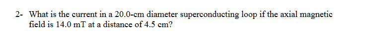 2 - What is the current in a \ ( 2 0 . 0 - \