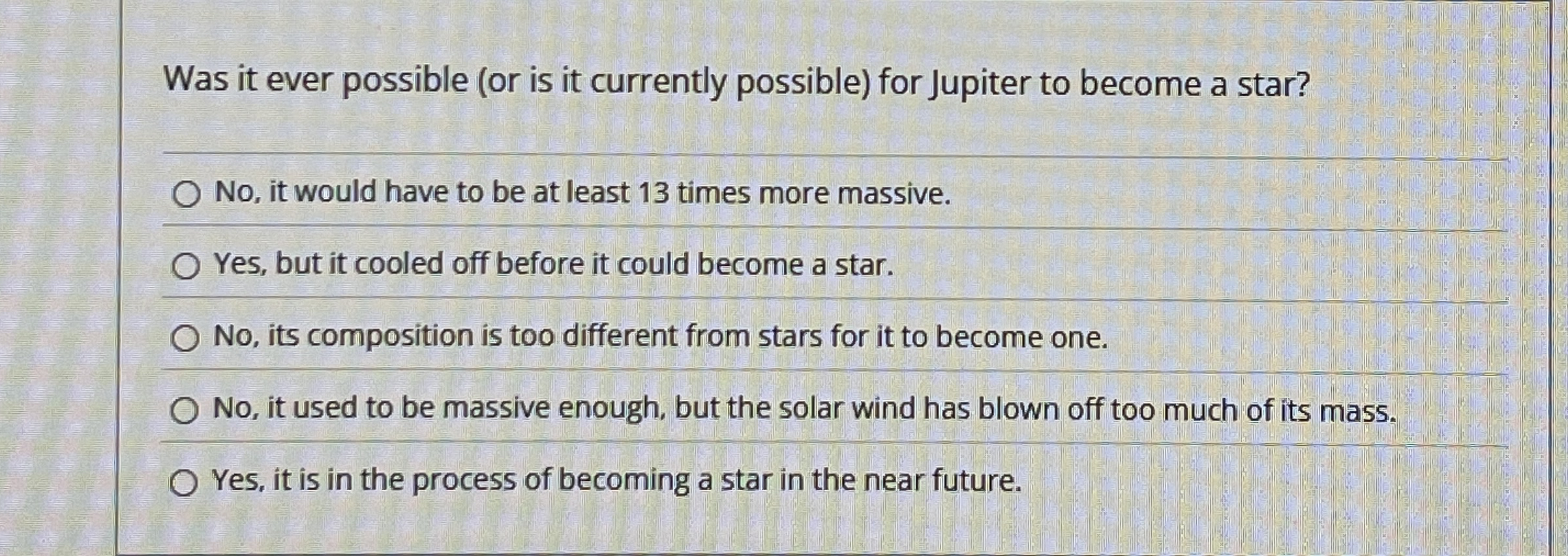 Was it ever possible ( or is it currently