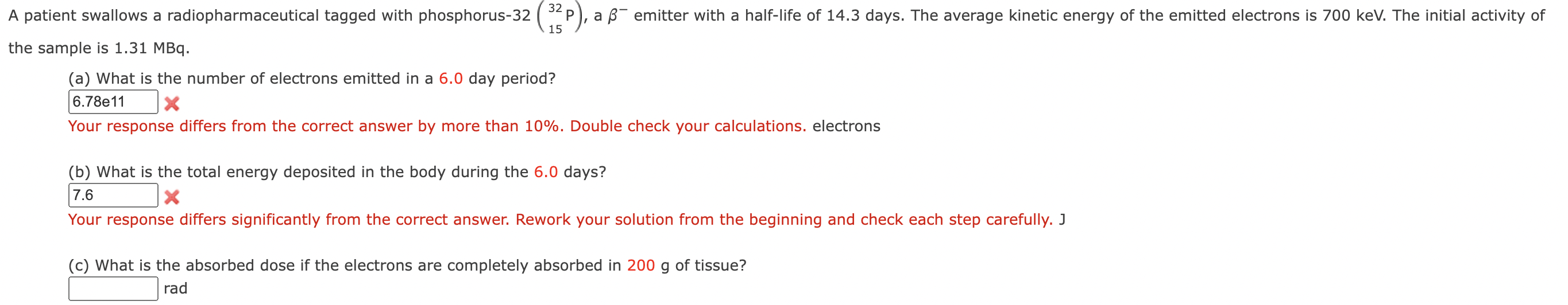 A patient swallows a radiopharmaceutical tagged