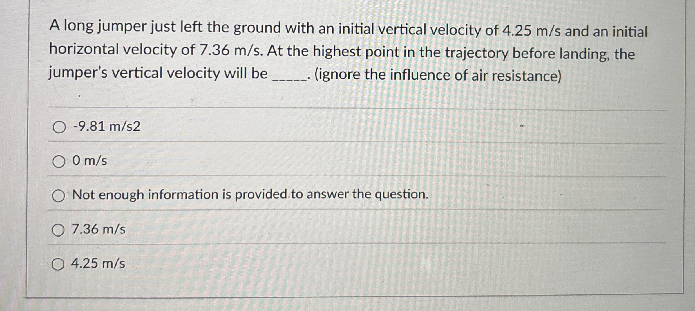 A long jumper just left the ground with an